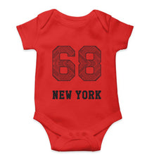 Load image into Gallery viewer, New York Kids Romper For Baby Boy/Girl-0-5 Months(18 Inches)-Red-Ektarfa.online
