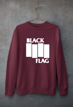 Load image into Gallery viewer, Black Flag Unisex Sweatshirt for Men/Women-S(40 Inches)-Maroon-Ektarfa.online
