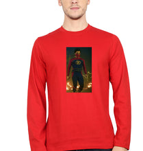 Load image into Gallery viewer, Minnal Murali Full Sleeves T-Shirt for Men-Red-Ektarfa.online
