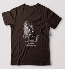 Load image into Gallery viewer, Kurt Cobain T-Shirt for Men-S(38 Inches)-Coffee Brown-Ektarfa.online
