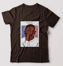 Load image into Gallery viewer, Kendrick Lamar T-Shirt for Men-S(38 Inches)-Coffee Brown-Ektarfa.online
