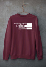 Load image into Gallery viewer, Vetements Unisex Sweatshirt for Men/Women-Maroon-Ektarfa.online
