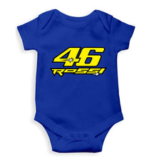 Load image into Gallery viewer, Valentino Rossi(VR 46) Kids Romper For Baby Boy/Girl-0-5 Months(18 Inches)-Royal Blue-Ektarfa.online
