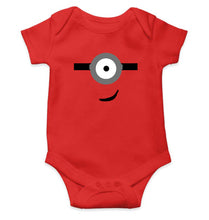 Load image into Gallery viewer, Minion Smile Kids Romper For Baby Boy/Girl-0-5 Months(18 Inches)-RED-Ektarfa.online
