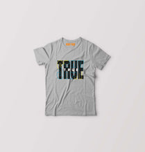 Load image into Gallery viewer, Stay True Kids T-Shirt for Boy/Girl-0-1 Year(20 Inches)-Grey-Ektarfa.online
