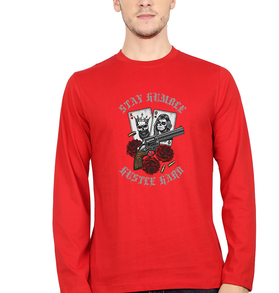 Guns N' Roses Full Sleeves T-Shirt for Men-Red-Ektarfa.online