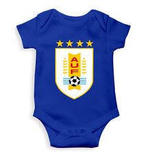 Load image into Gallery viewer, Uruguay Football Kids Romper For Baby Boy/Girl-0-5 Months(18 Inches)-Royal Blue-Ektarfa.online
