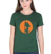 Load image into Gallery viewer, Dragon Ball T-Shirt for Women-Dark Green-Ektarfa.online
