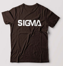 Load image into Gallery viewer, Sigma T-Shirt for Men-Coffee Brown-Ektarfa.online
