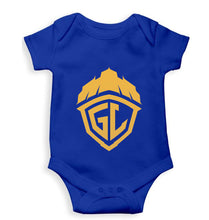 Load image into Gallery viewer, Battlegrounds Mobile India (BGMI) Kids Romper For Baby Boy/Girl-0-5 Months(18 Inches)-Royal blue-Ektarfa.online
