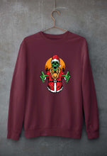 Load image into Gallery viewer, Monster Unisex Sweatshirt for Men/Women-S(40 Inches)-Maroon-Ektarfa.online

