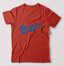 Load image into Gallery viewer, Los Angeles Dodgers T-Shirt for Men-Brick Red-Ektarfa.online
