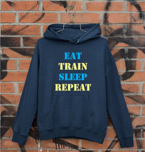Load image into Gallery viewer, Gym Unisex Hoodie for Men/Women-Navy Blue-Ektarfa.online
