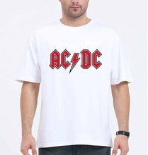 Load image into Gallery viewer, ACDC Oversized T-Shirt for Men-White-Ektarfa.online
