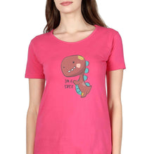 Load image into Gallery viewer, Dinosaur TRex T-Shirt for Women-XS(32 Inches)-Pink-Ektarfa.online
