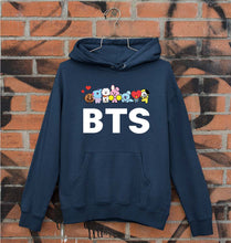 Load image into Gallery viewer, BTS Unisex Hoodie for Men/Women-Navy Blue-Ektarfa.online
