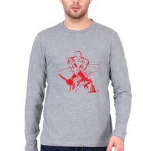 Load image into Gallery viewer, Daredevil Full Sleeves T-Shirt for Men-Grey Melange-Ektarfa.online
