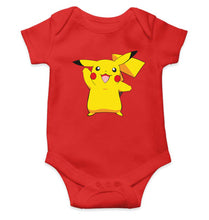 Load image into Gallery viewer, Pikachu Kids Romper Kids Romper For Baby Boy/Girl-0-5 Months(18 Inches)-RED-Ektarfa.online
