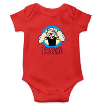 Load image into Gallery viewer, POPEYE Kids Romper For Baby Boy/Girl-0-5 Months(18 Inches)-RED-Ektarfa.online
