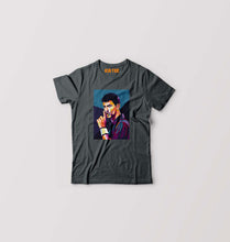 Load image into Gallery viewer, Novak Djokovic Tennis Kids T-Shirt for Boy/Girl-Steel grey-Ektarfa.online
