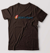 Load image into Gallery viewer, ICICI Bank T-Shirt for Men-Coffee Brown-Ektarfa.online
