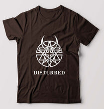 Load image into Gallery viewer, Disturbed T-Shirt for Men-Coffee Brown-Ektarfa.online
