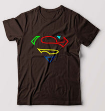 Load image into Gallery viewer, Superman Superhero T-Shirt for Men-Coffee Brown-Ektarfa.online
