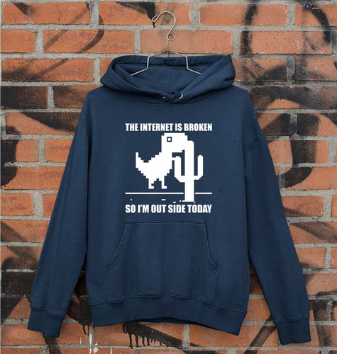 Internet Unisex Hoodie for Men/Women-Navy Blue-Ektarfa.online