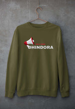 Load image into Gallery viewer, Dhindora(BB ki Vines) Unisex Sweatshirt for Men/Women-S(40 Inches)-Olive Green-Ektarfa.online
