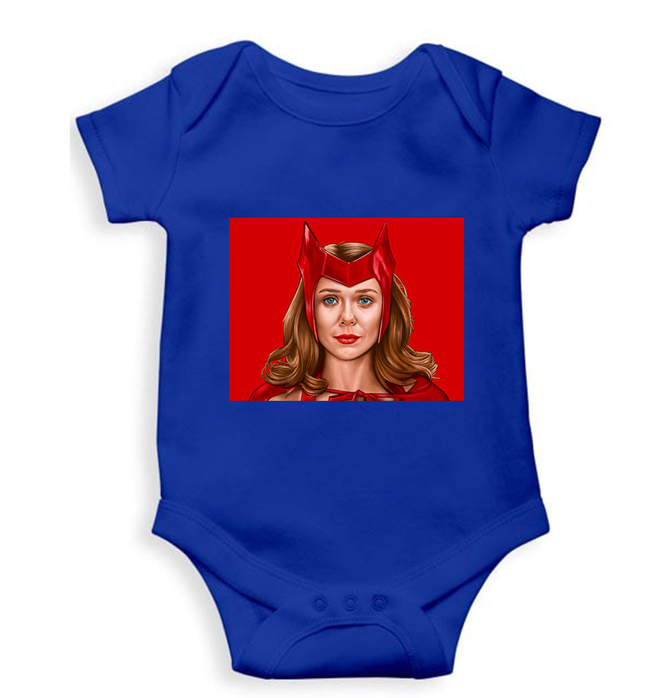 Scarlet Witch Wanda Romper For Baby Boy/Girl-Royal Blue-Ektarfa.online