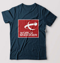 Load image into Gallery viewer, World Snooker (WST) T-Shirt for Men-Petrol Blue-Ektarfa.online
