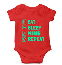 Load image into Gallery viewer, Minecraft Kids Romper For Baby Boy/Girl-0-5 Months(18 Inches)-RED-Ektarfa.online
