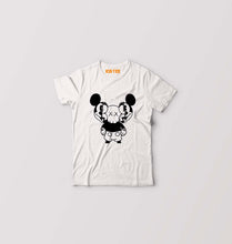 Load image into Gallery viewer, Kaws Mickey Kids T-Shirt for Boy/Girl-White-Ektarfa.online
