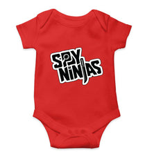 Load image into Gallery viewer, Spy Ninja Kids Romper For Baby Boy/Girl-0-5 Months(18 Inches)-Red-Ektarfa.online

