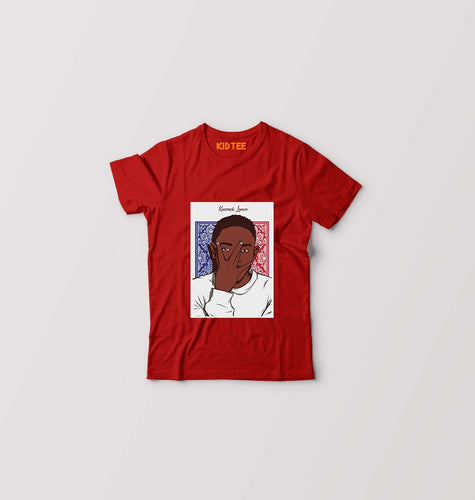 Kendrick Lamar Kids T-Shirt for Boy/Girl-Red-Ektarfa.online