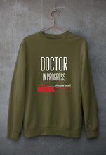 Load image into Gallery viewer, Doctor in progress Unisex Sweatshirt for Men/Women-Olive Green-Ektarfa.online

