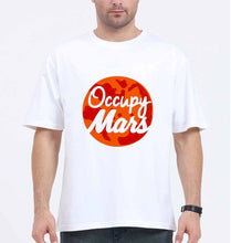 Load image into Gallery viewer, Occupy Mars Elon Musk Oversized T-Shirt for Men-White-Ektarfa.online
