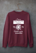 Load image into Gallery viewer, Cyber Security Unisex Sweatshirt for Men/Women-Maroon-Ektarfa.online
