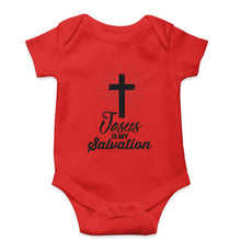 Load image into Gallery viewer, Jesus Kids Romper For Baby Boy/Girl-0-5 Months(18 Inches)-Red-Ektarfa.online
