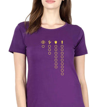 Load image into Gallery viewer, The Rings of Power T-Shirt for Women-Purple-Ektarfa.online
