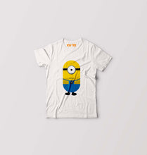Load image into Gallery viewer, Minion Dispicable me Kids T-Shirt for Boy/Girl-White-Ektarfa.online
