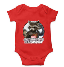 Load image into Gallery viewer, Rocket Raccoon Kids Romper Kids Romper For Baby Boy/Girl-0-5 Months(18 Inches)-RED-Ektarfa.online
