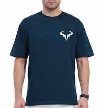 Load image into Gallery viewer, Rafael Nadal (RAFA) Oversized T-Shirt for Men-Petrol Blue-Ektarfa.online
