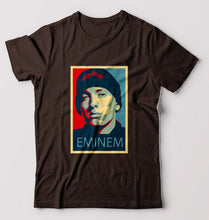 Load image into Gallery viewer, EMINEM T-Shirt for Men-S(38 Inches)-Coffee Brown-Ektarfa.online
