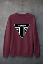 Load image into Gallery viewer, Triumph Unisex Sweatshirt for Men/Women-S(40 Inches)-Maroon-Ektarfa.online
