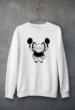 Load image into Gallery viewer, Kaws Mickey Unisex Sweatshirt for Men/Women-White-Ektarfa.online
