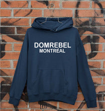 Load image into Gallery viewer, Domrebel Unisex Hoodie for Men/Women-Navy Blue-Ektarfa.online
