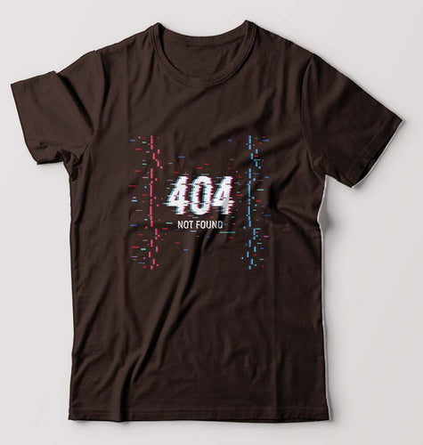 404 T-Shirt for Men-Coffee Brown-Ektarfa.online