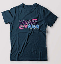 Load image into Gallery viewer, Sasuke T-Shirt for Men-Petrol Blue-Ektarfa.online
