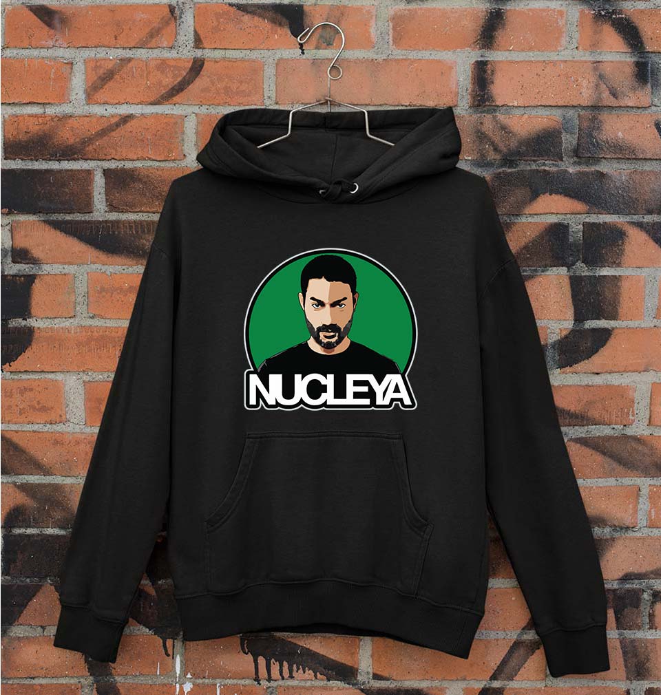 Nucleya Unisex Hoodie for Men/Women-Black-Ektarfa.online